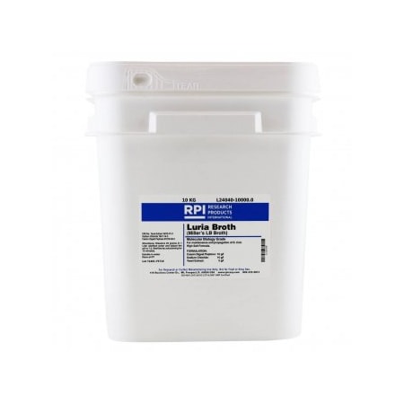 Rpi Luria Broth, High Salt Formula, Powder, 10 KG L24040-10000.0